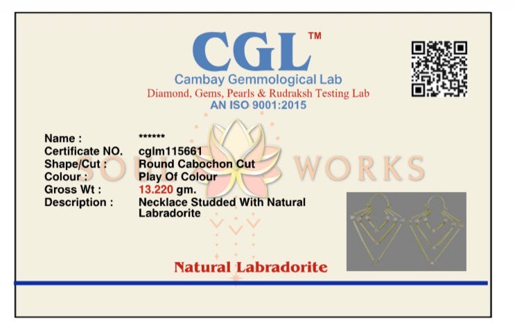 Diamond brass drop baali