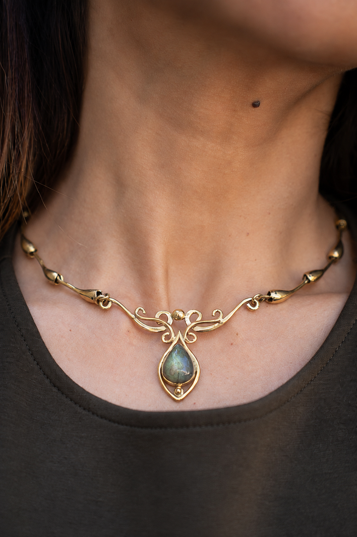 Ocean Soul Labradorite Necklace