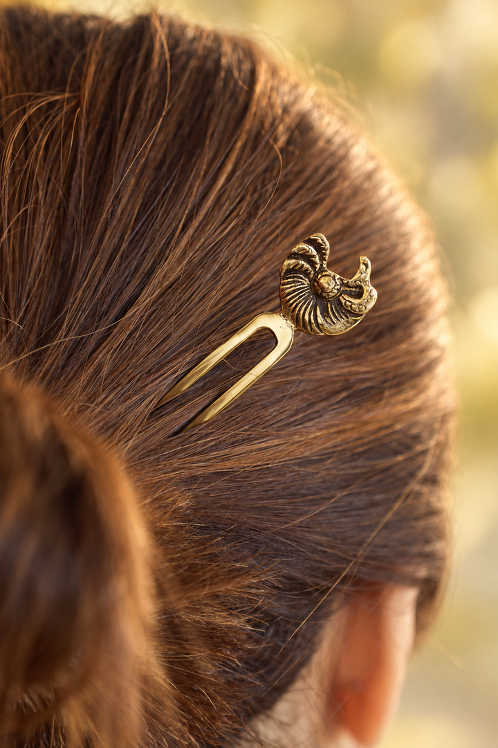 Nautica Brass Hair Stick