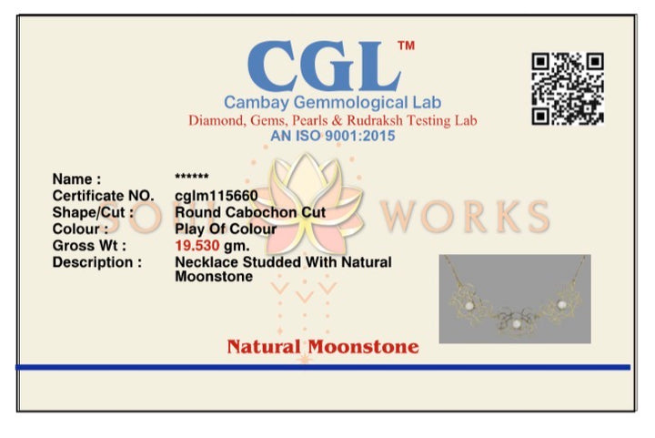 Goddess Mandala moonstone necklace