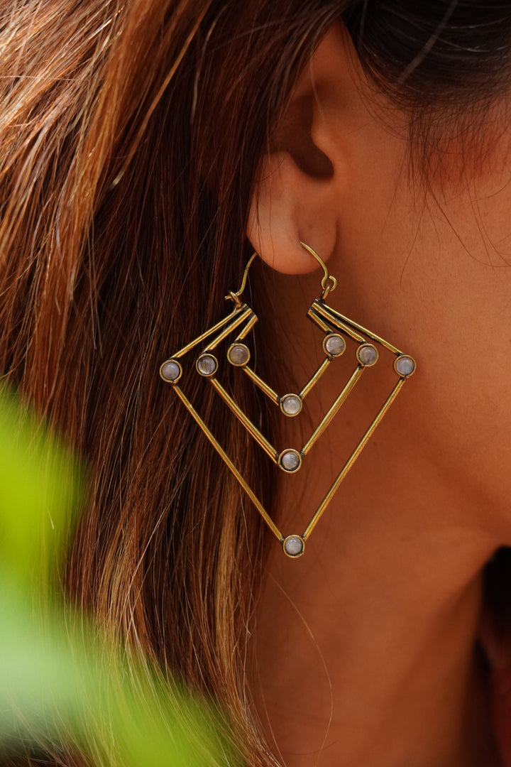 Diamond brass drop baali