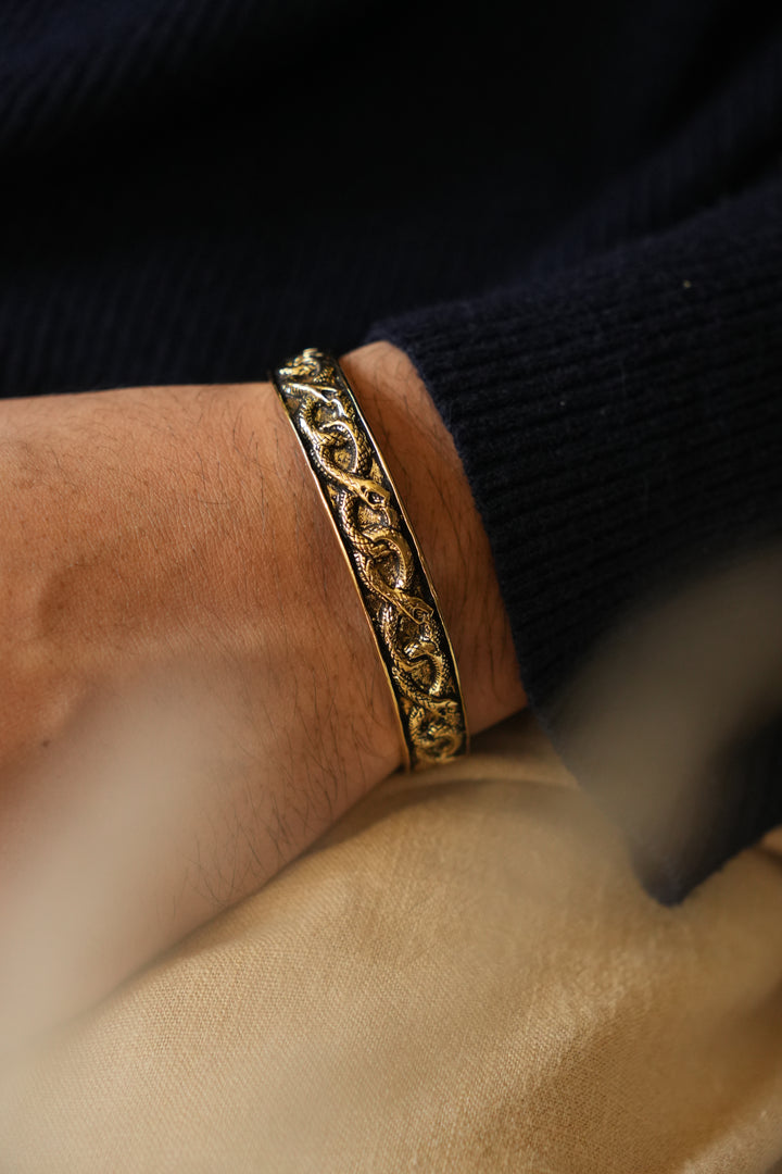 Set of 2 stackable kadhas- Men's jewellery