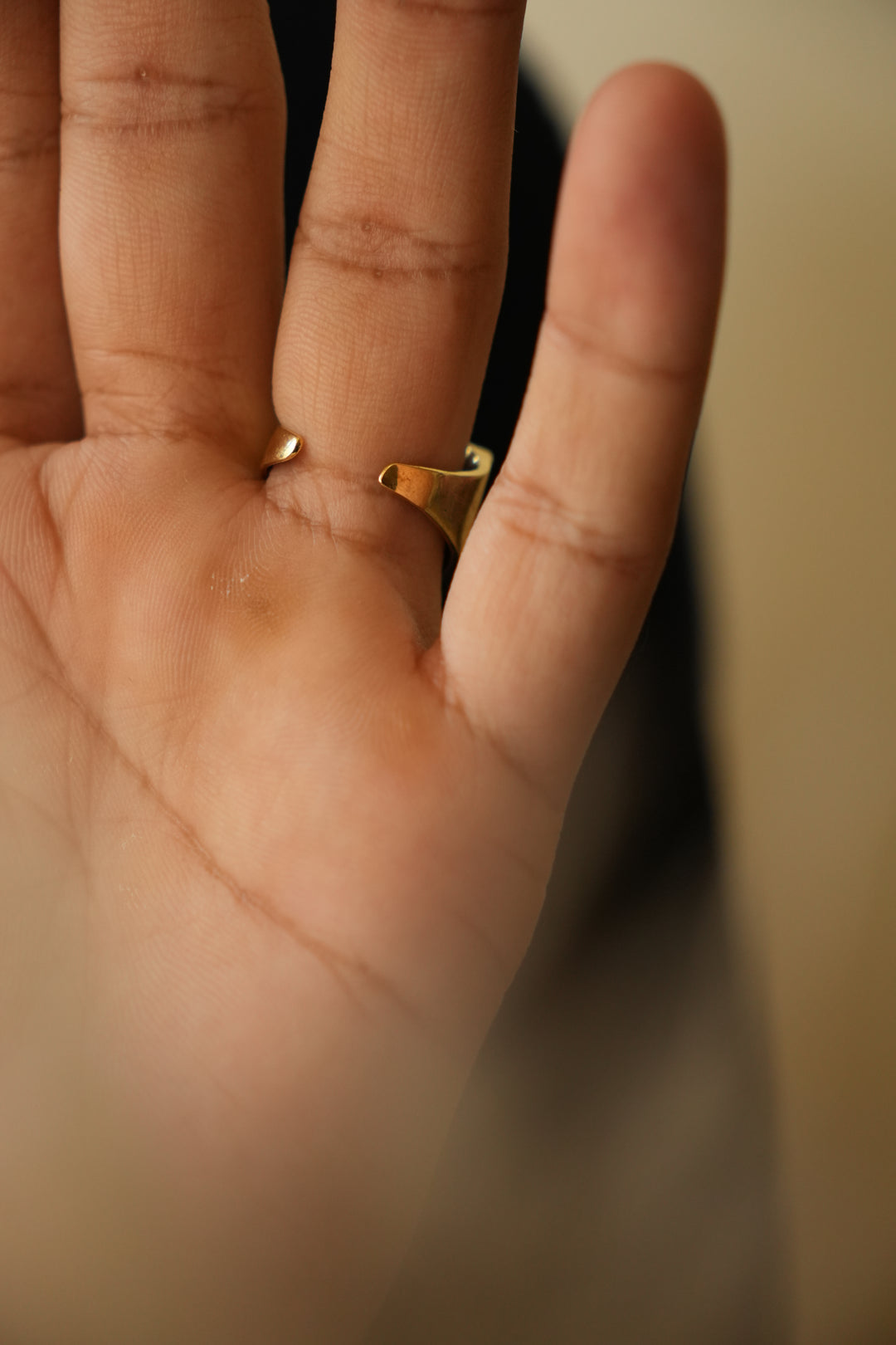 Lord of the rings- men’s brass jewellery Non-Adjustable size 6-7