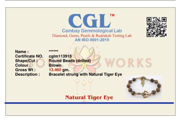 Seven chakra trishul tiger eye bracelet stackable combo