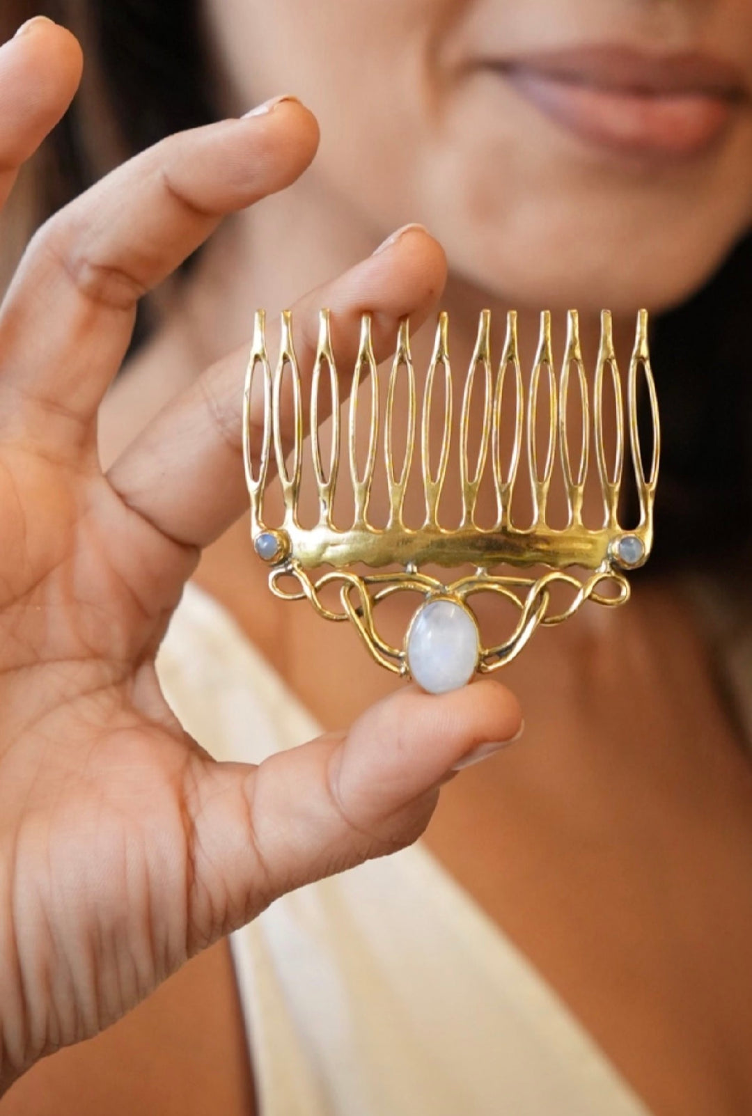 Victorian hair comb