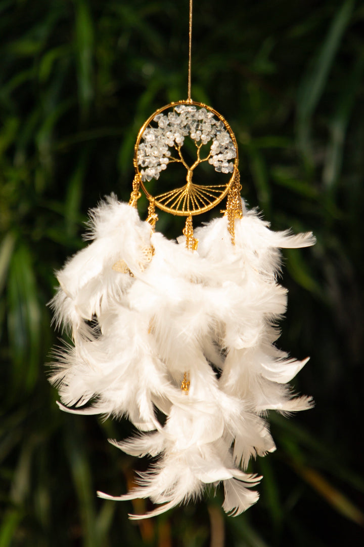 Divine white crystal tree of life