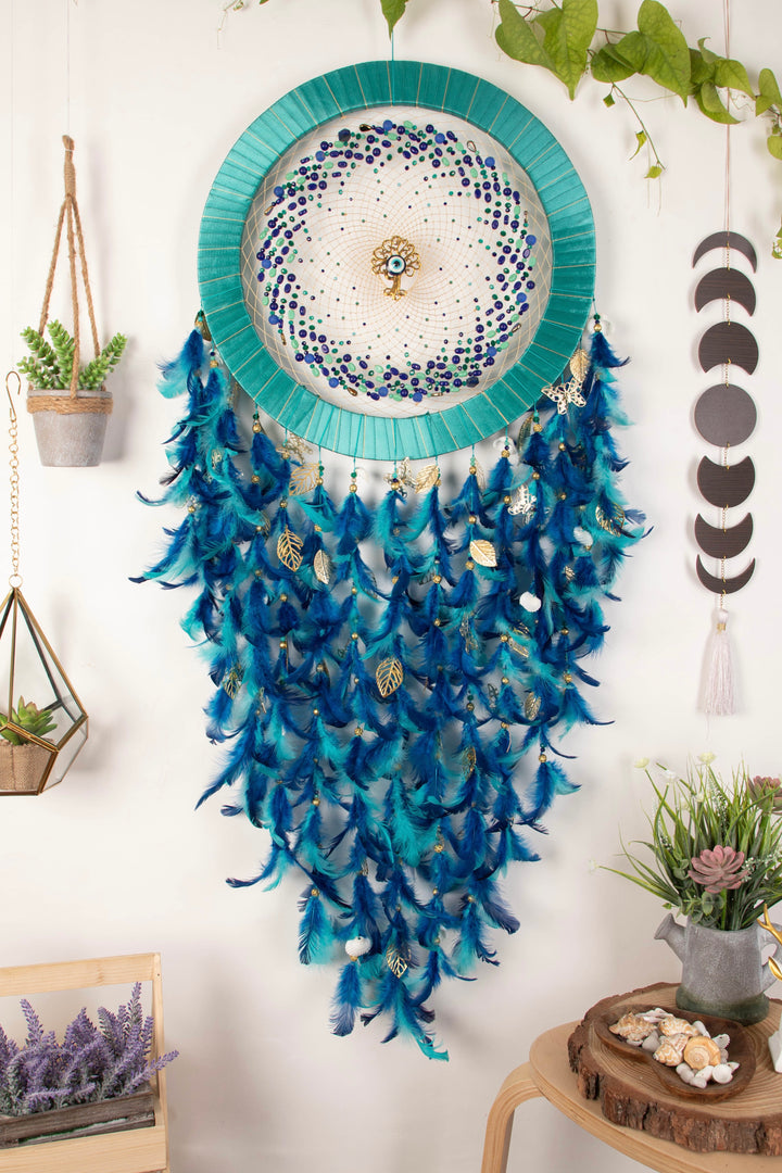 Blue Gypsy Dreamcatcher