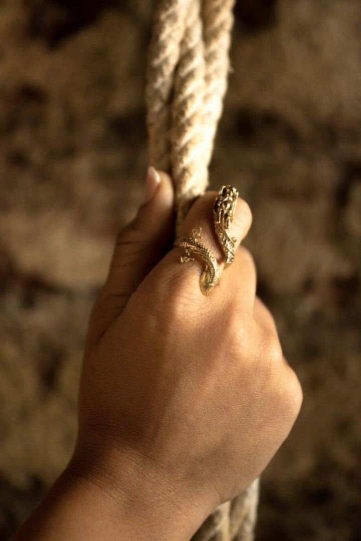 Dragon adjustable ring men’s collection