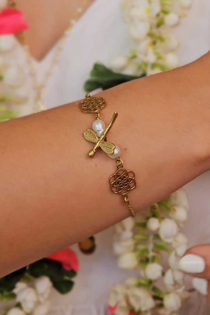 Dragonfly bracelet