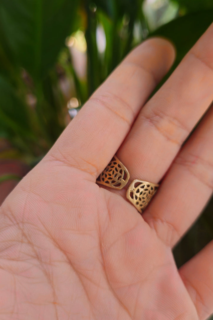 Seed of life adjustable ring