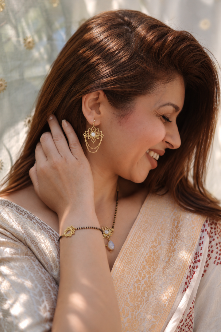 Lotus Mangalsutra