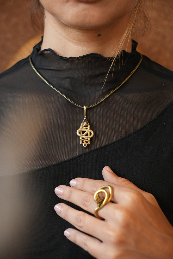 Kundalini Rising Short necklace