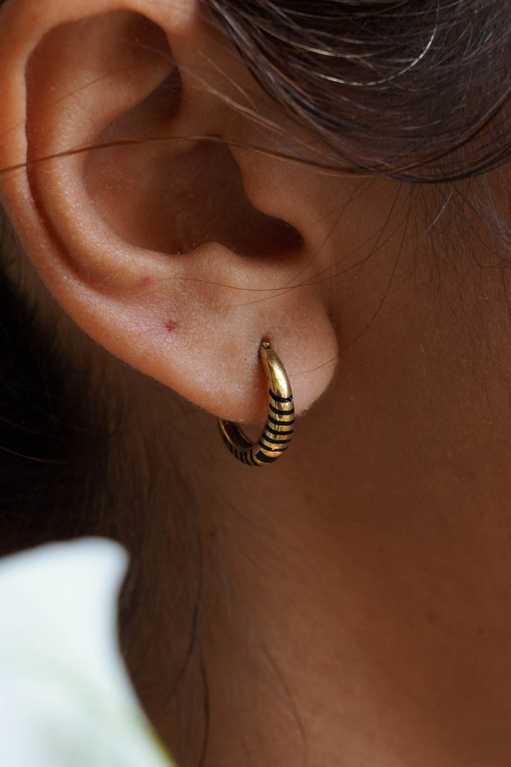 Nomadic hoops brass baali