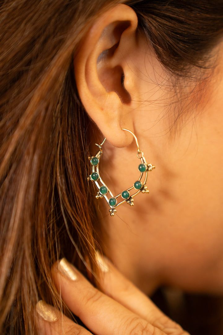 Soulfire Brass Baali With Green Onyx