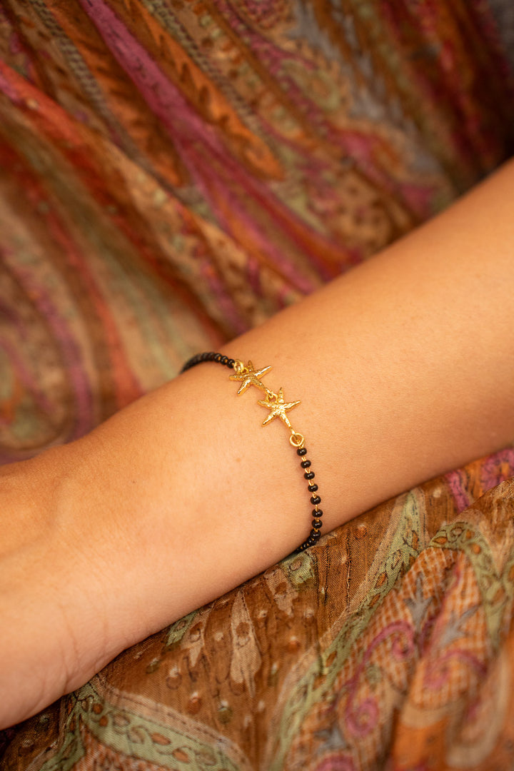 Sitaara Mangalsutra Bracelet- gold plated