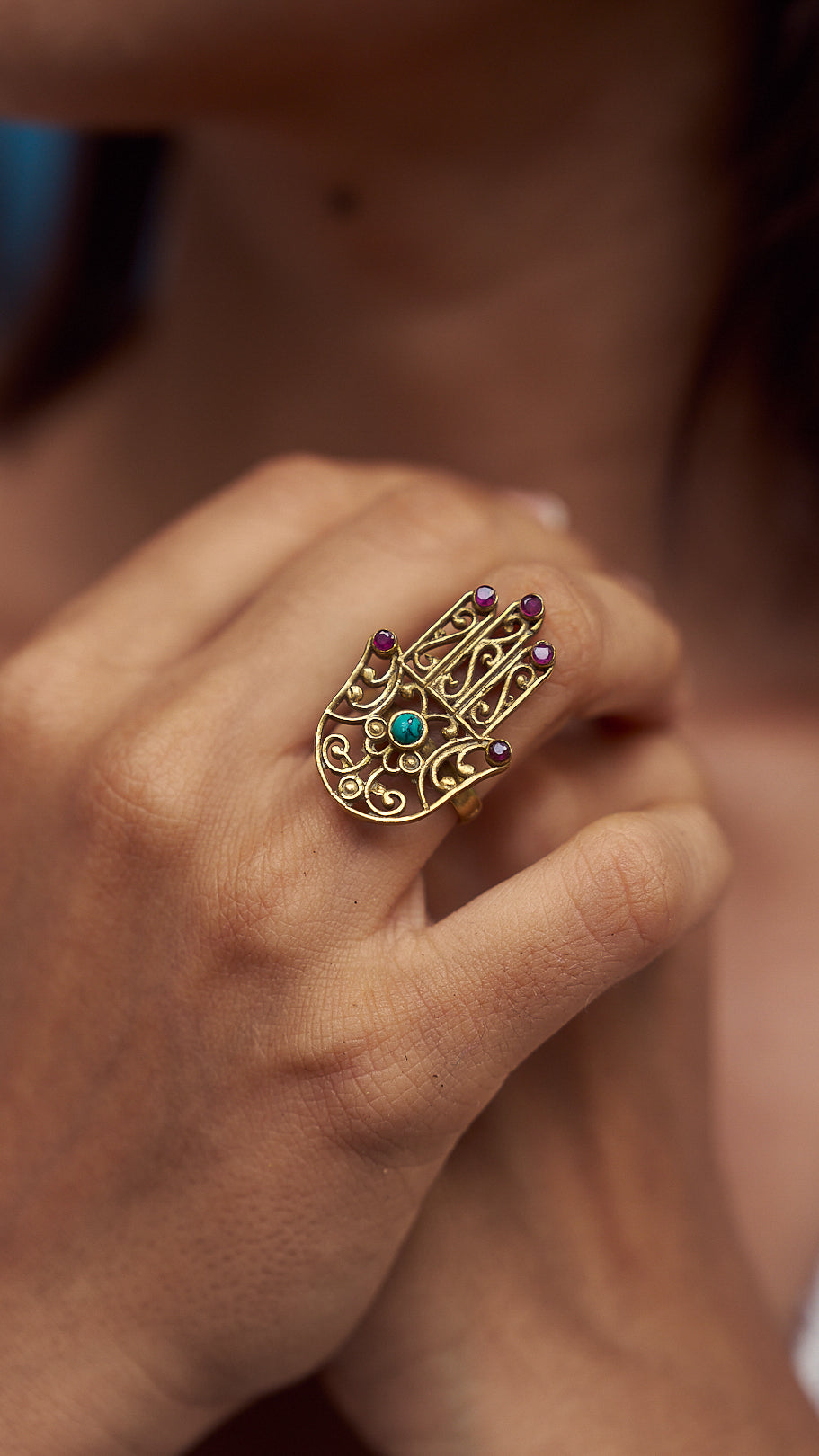 Hamsa ring