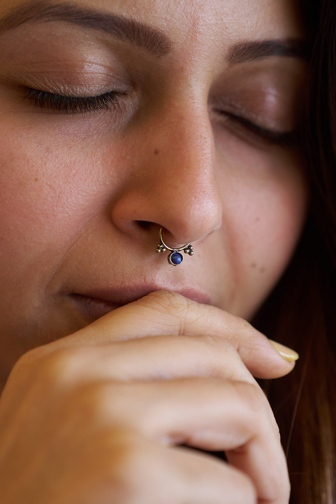 Neel Drop Brass Septum