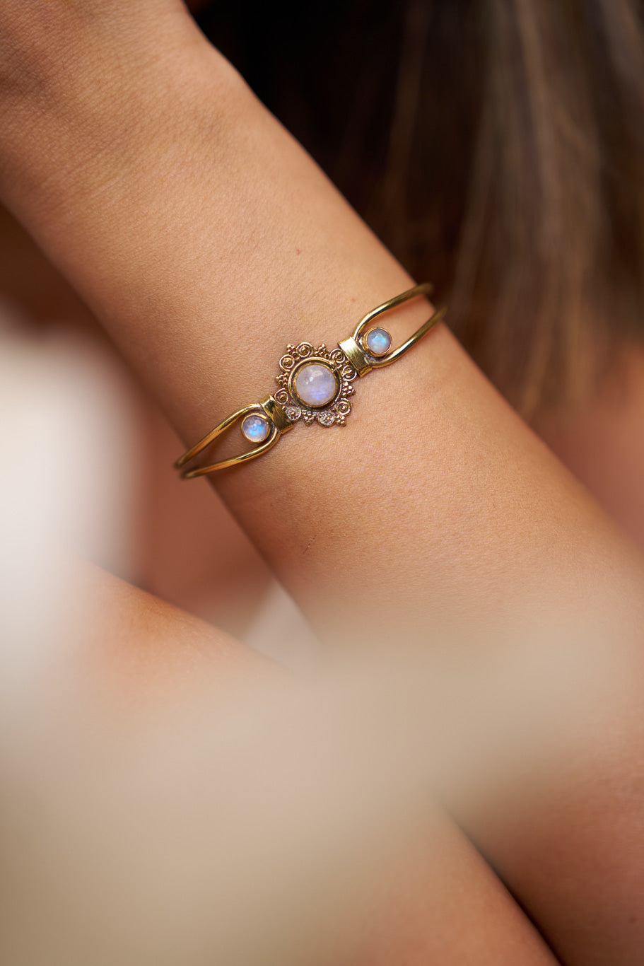 Moonstone Simona bangle