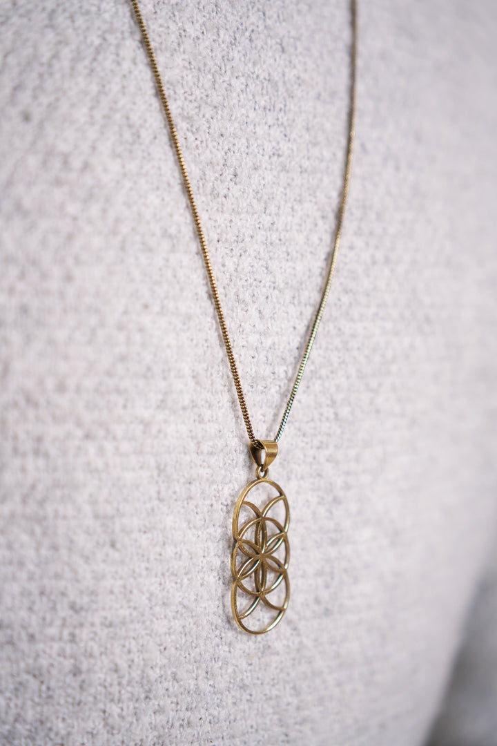 Seed of life necklace pre order.