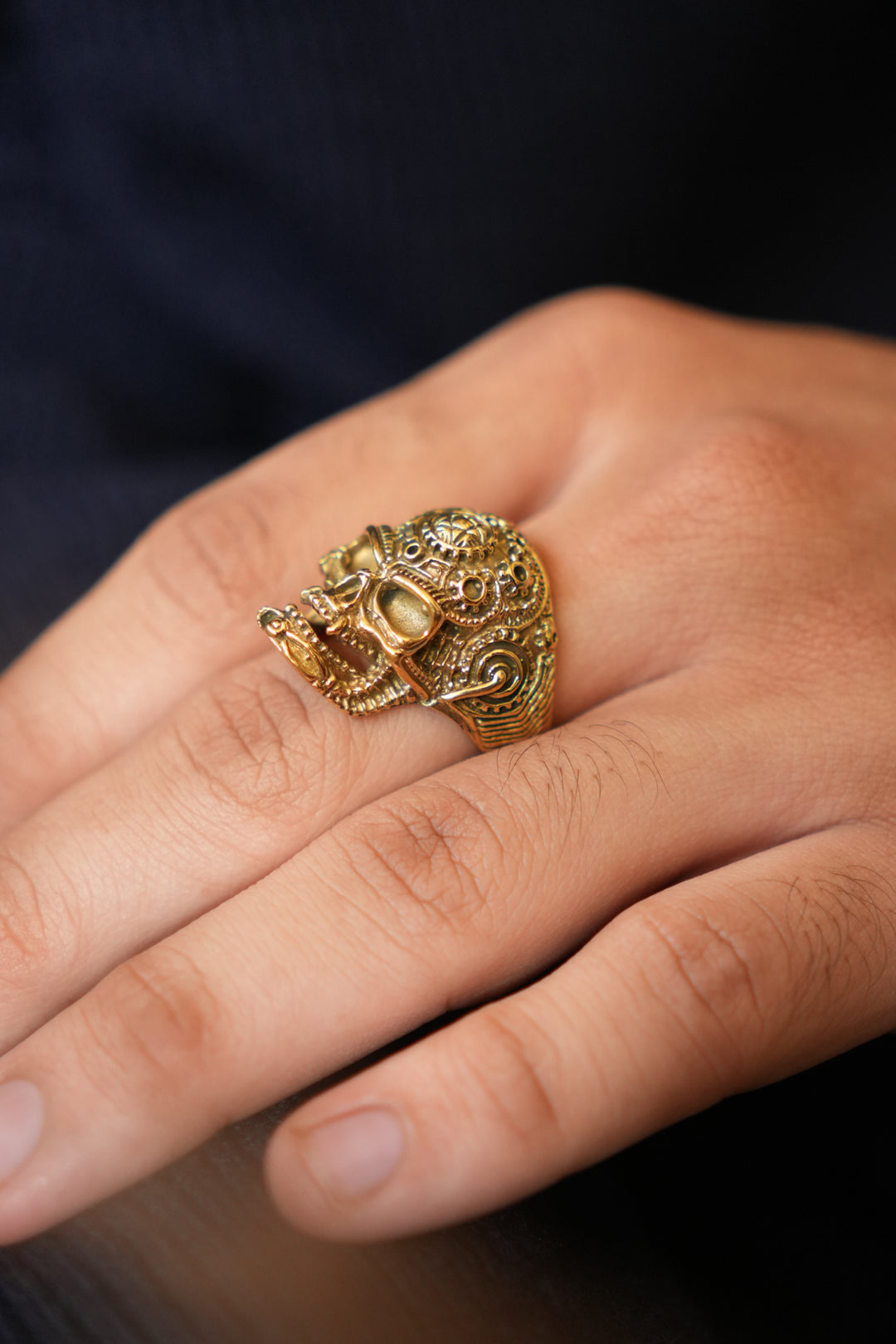 Abhay- fixed size ring.