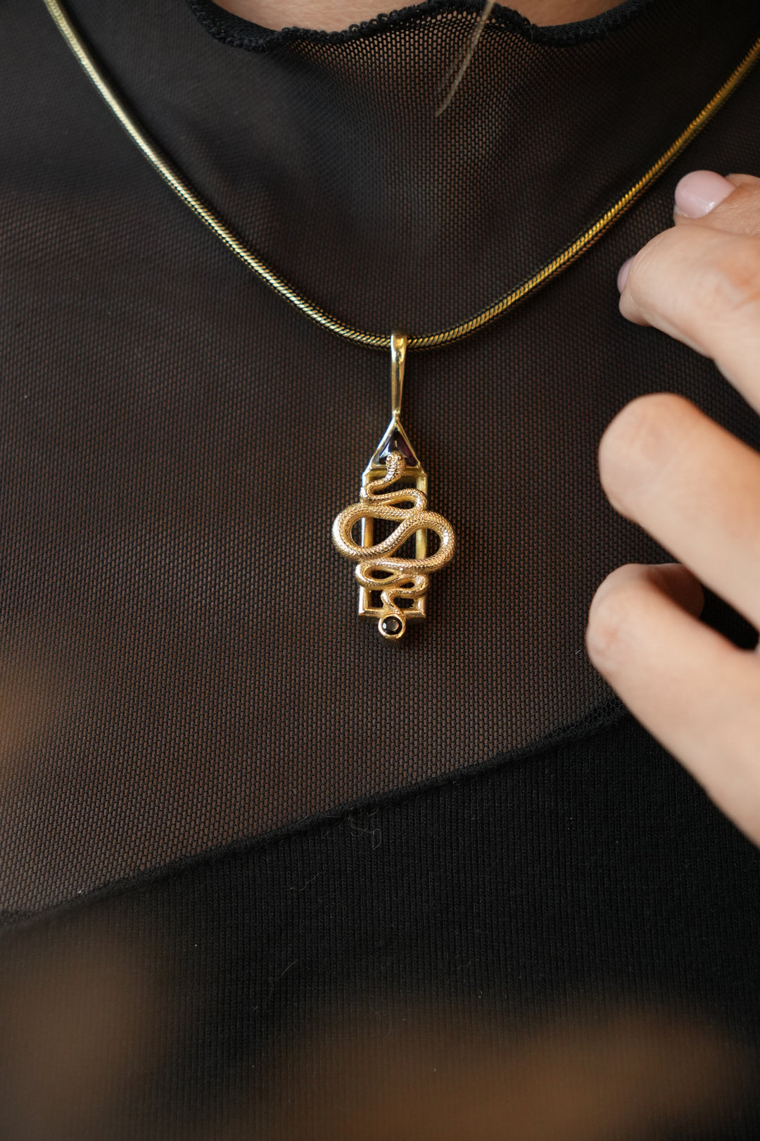 Kundalini Rising Short necklace