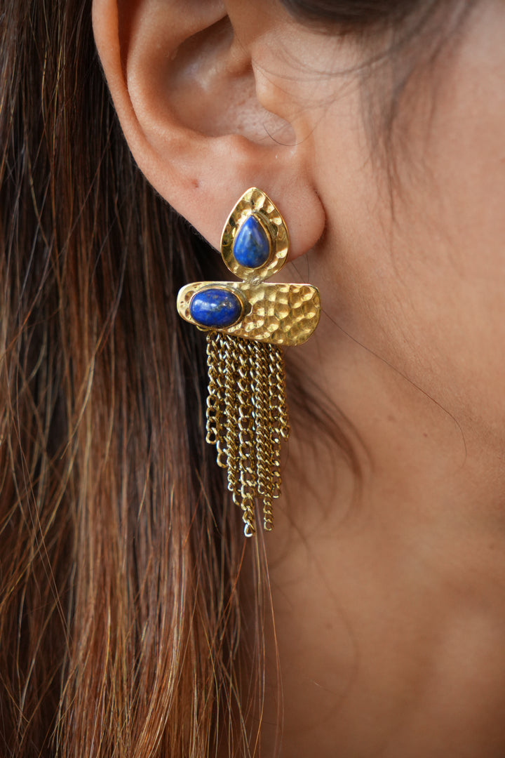 Nori dangler stud earrings