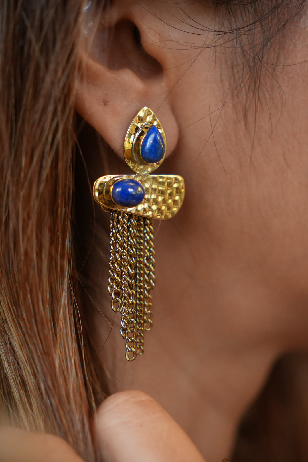 Nori dangler stud earrings