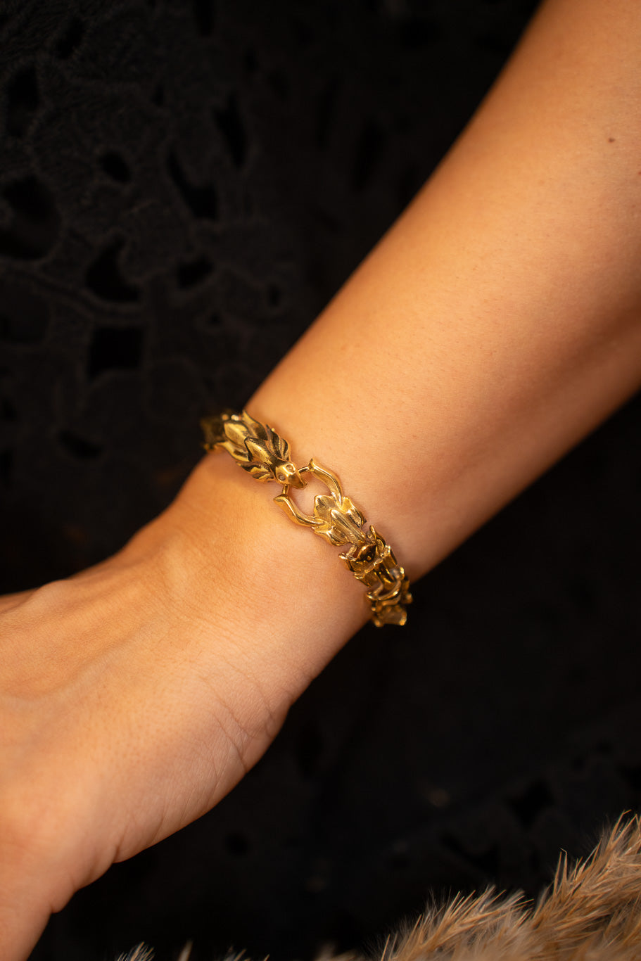 Mystical Dragon Head Bracelet