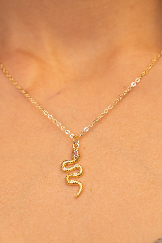 Naag Necklace- Gold plated