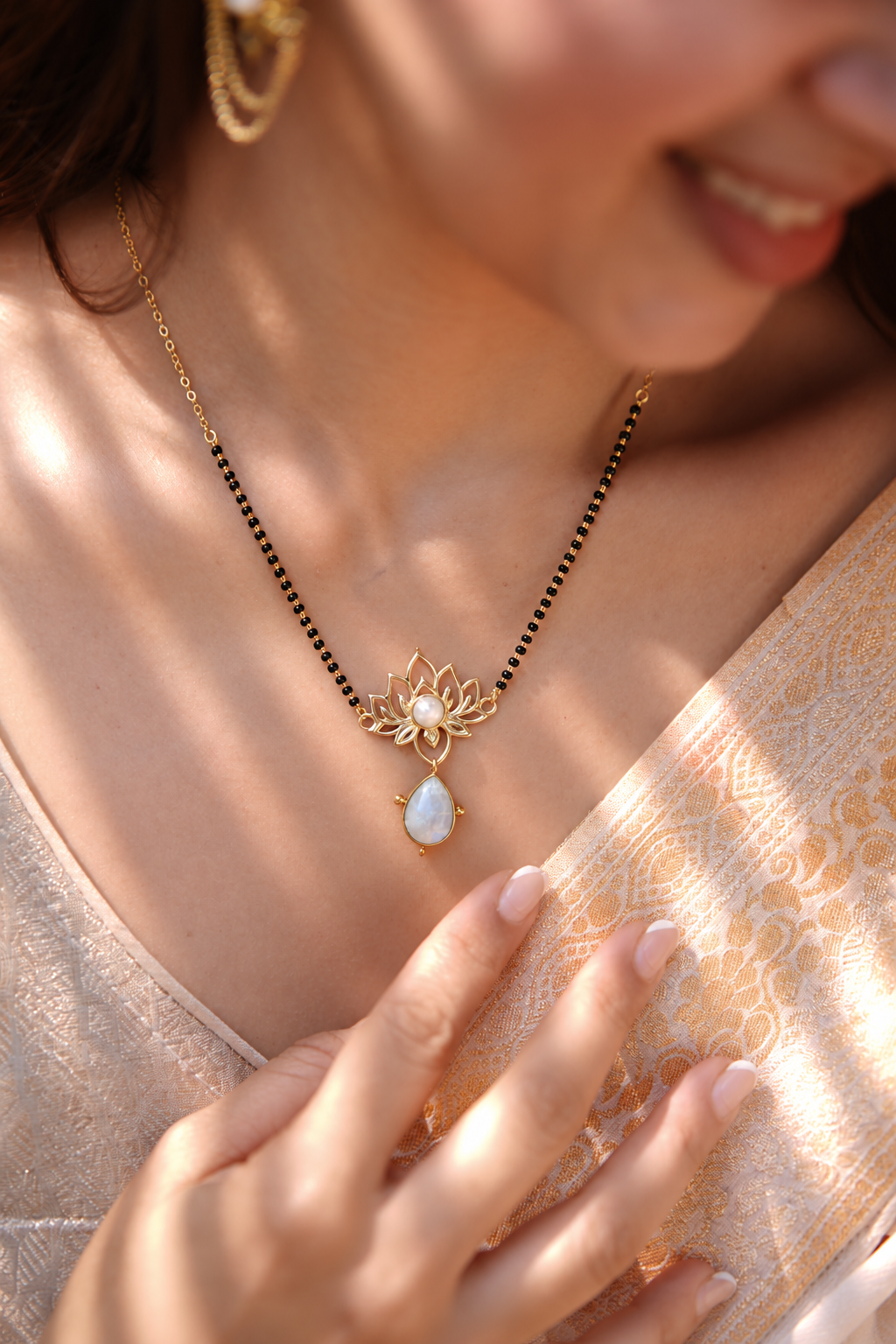 Lotus Mangalsutra