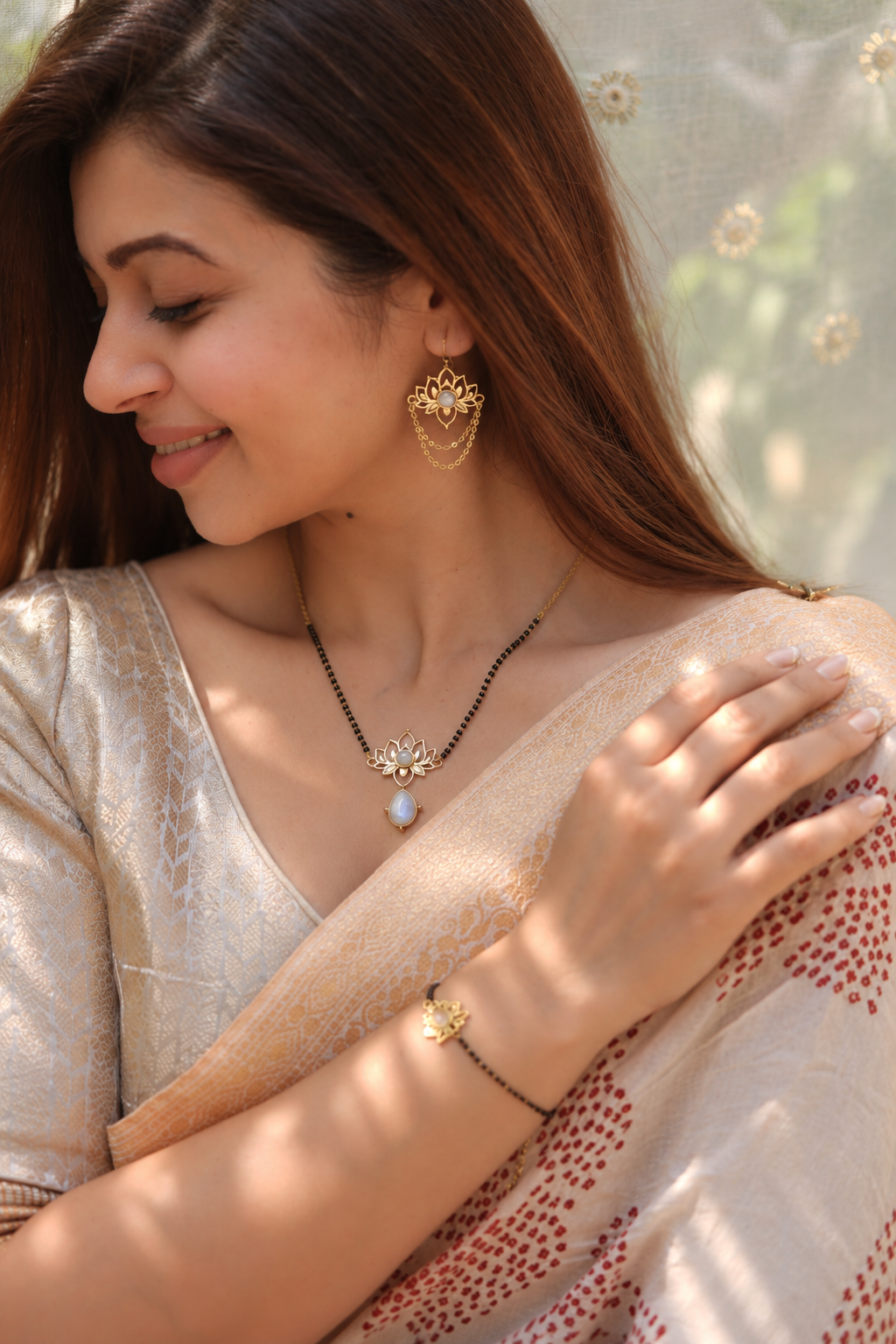 Lotus Mangalsutra