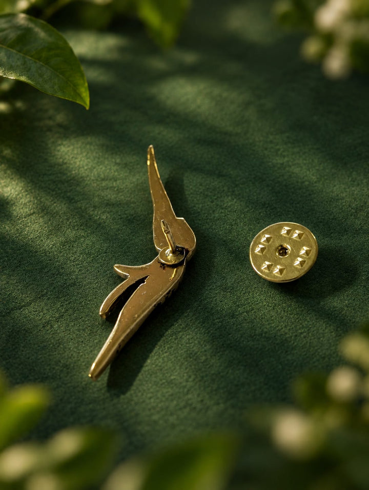 Celestial Bird Brooch pin