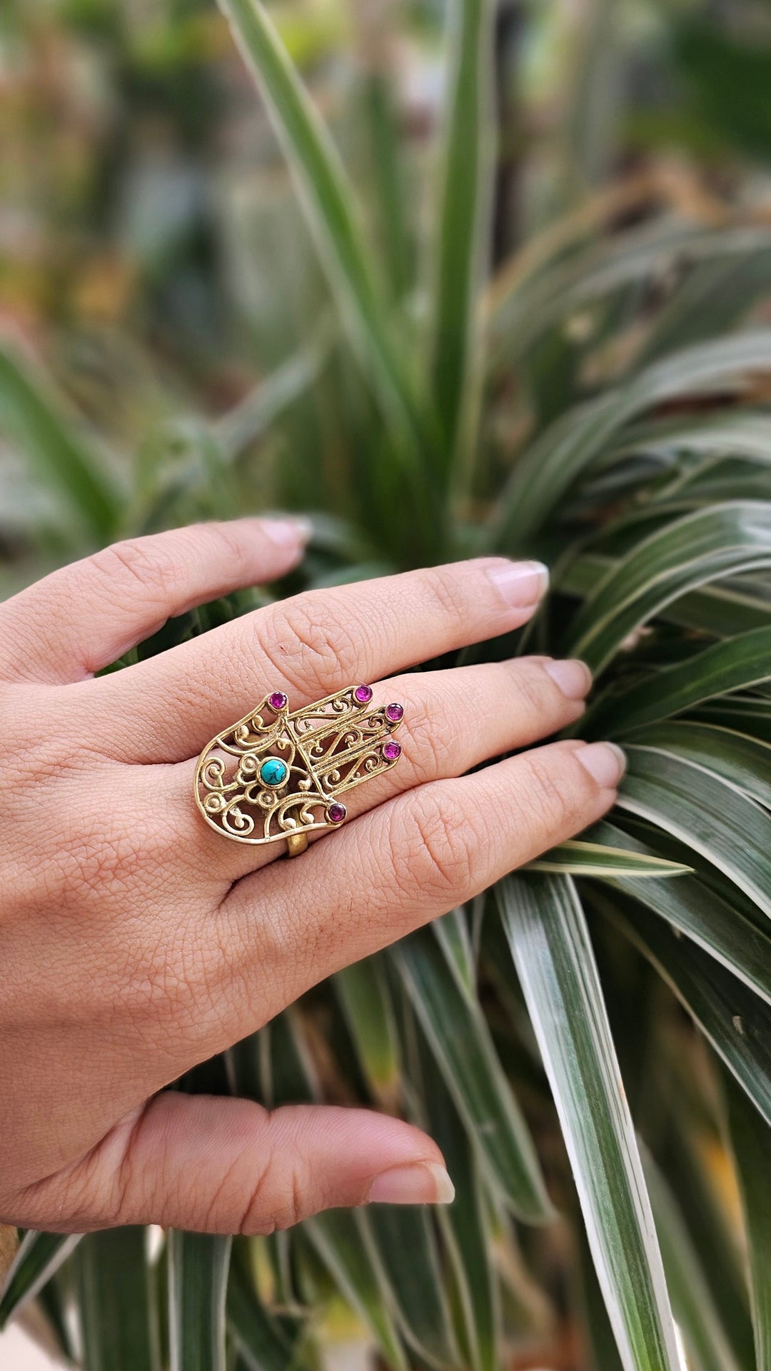 Hamsa ring