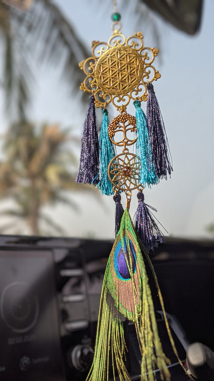 Ocean Mandala car hanging