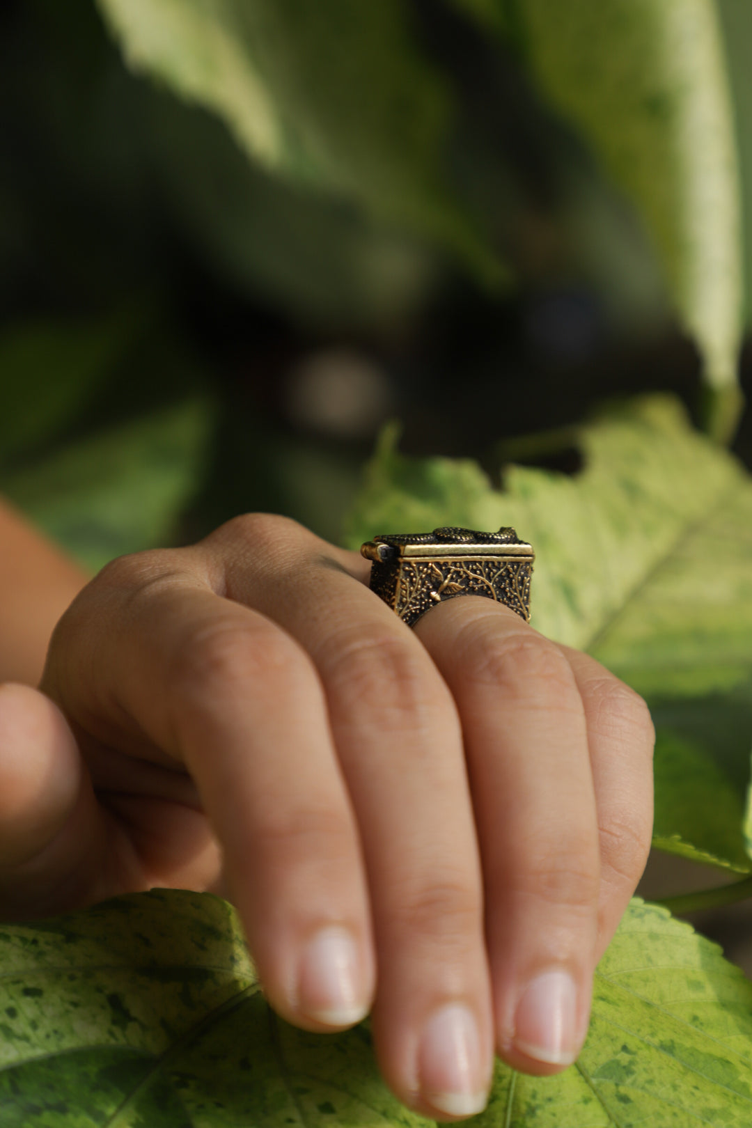 Serpent poison ring- size 6