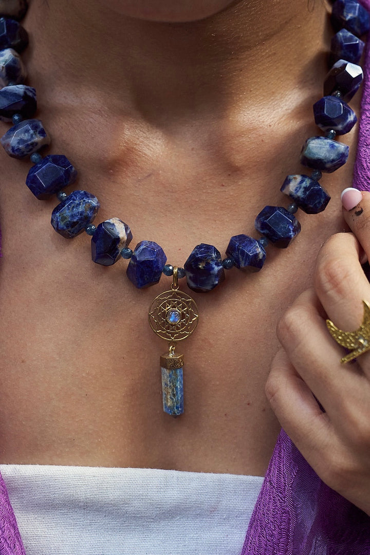 Lapis lazuli necklace