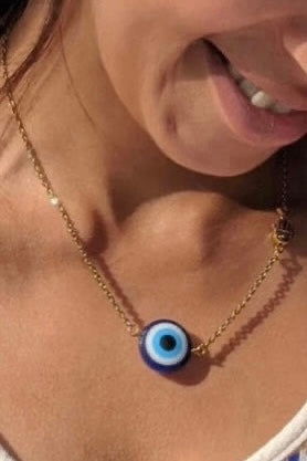 Evil eye necklace