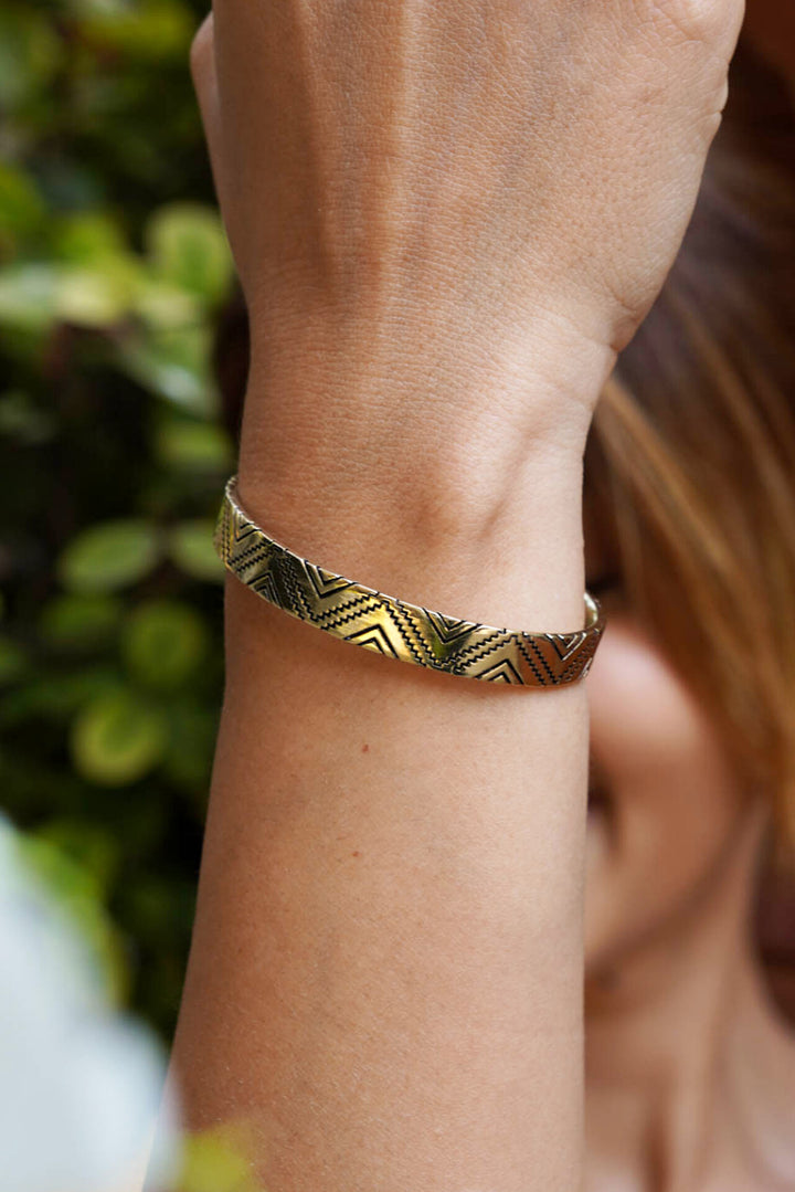 Aztec brass kadha