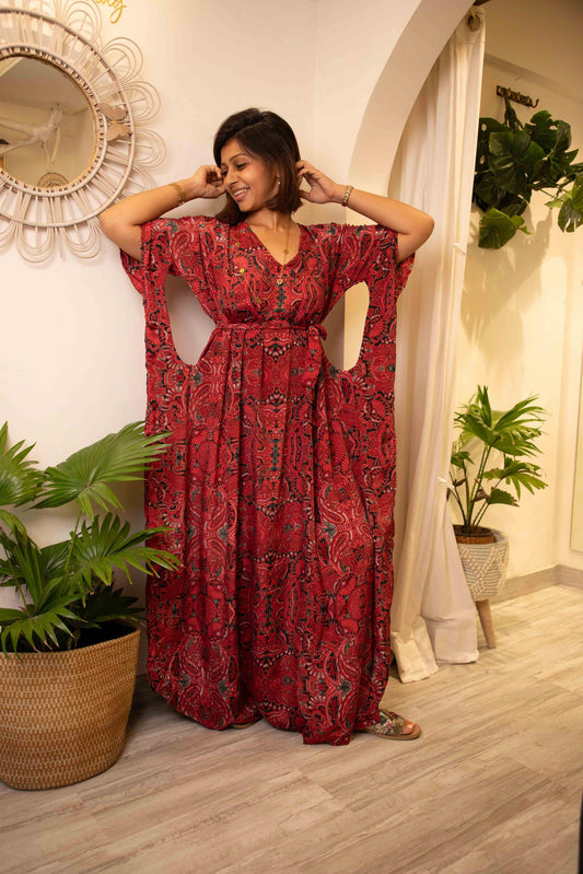Simona - free size kaftan dress