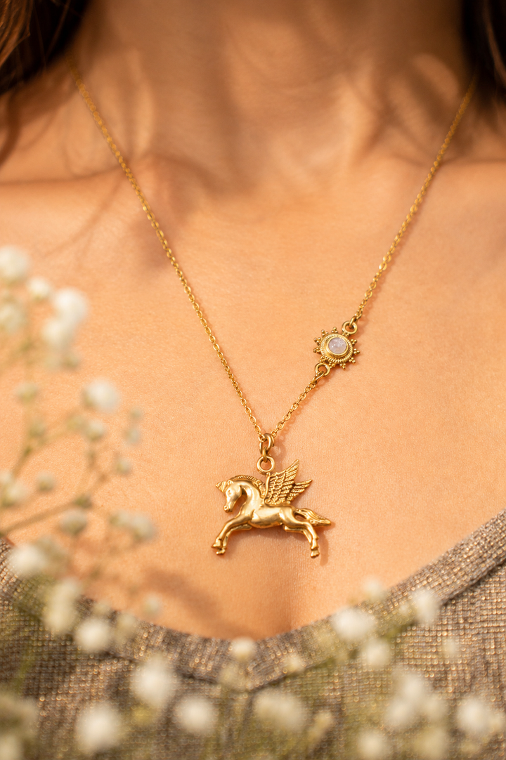 Flying Unicorn Necklace