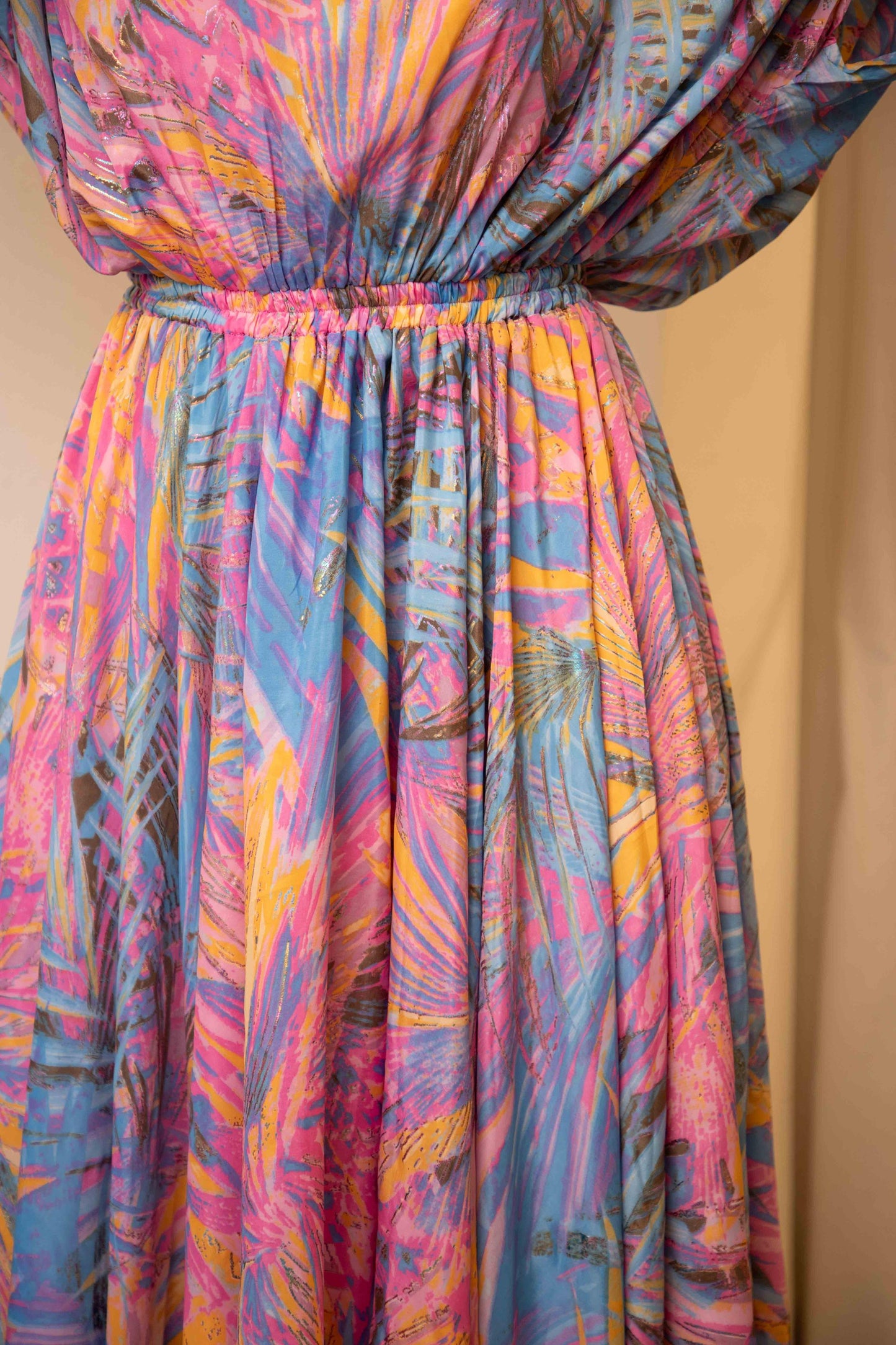 Pastel swirl dress- free size