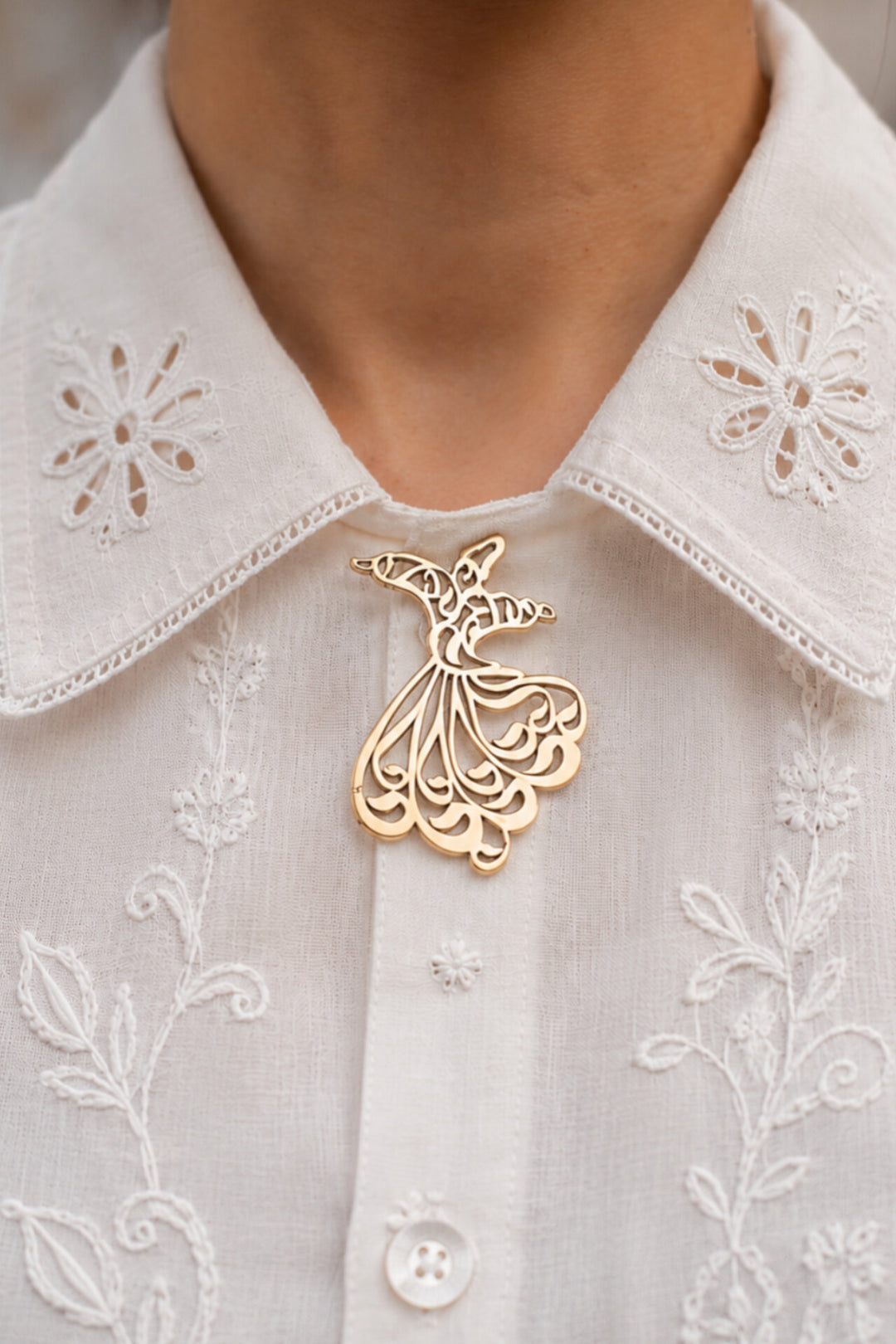 Mystic Rumi Brooch pin
