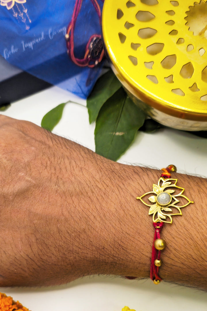 Lotus dhaaga Rakhi