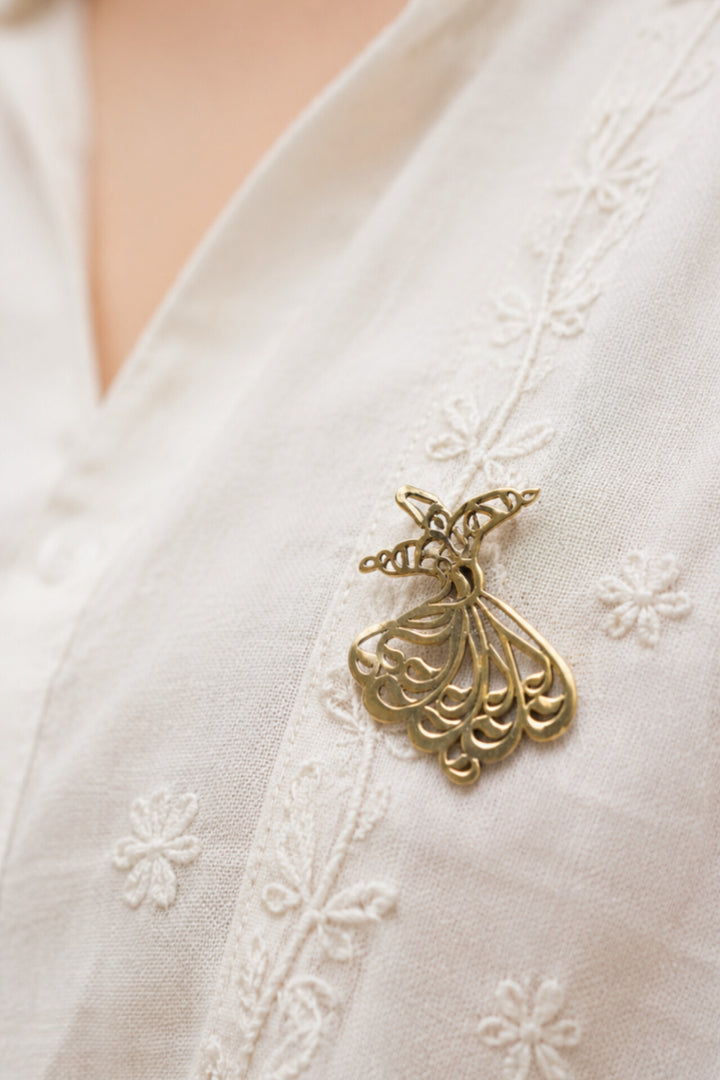 Mystic Rumi Brooch pin