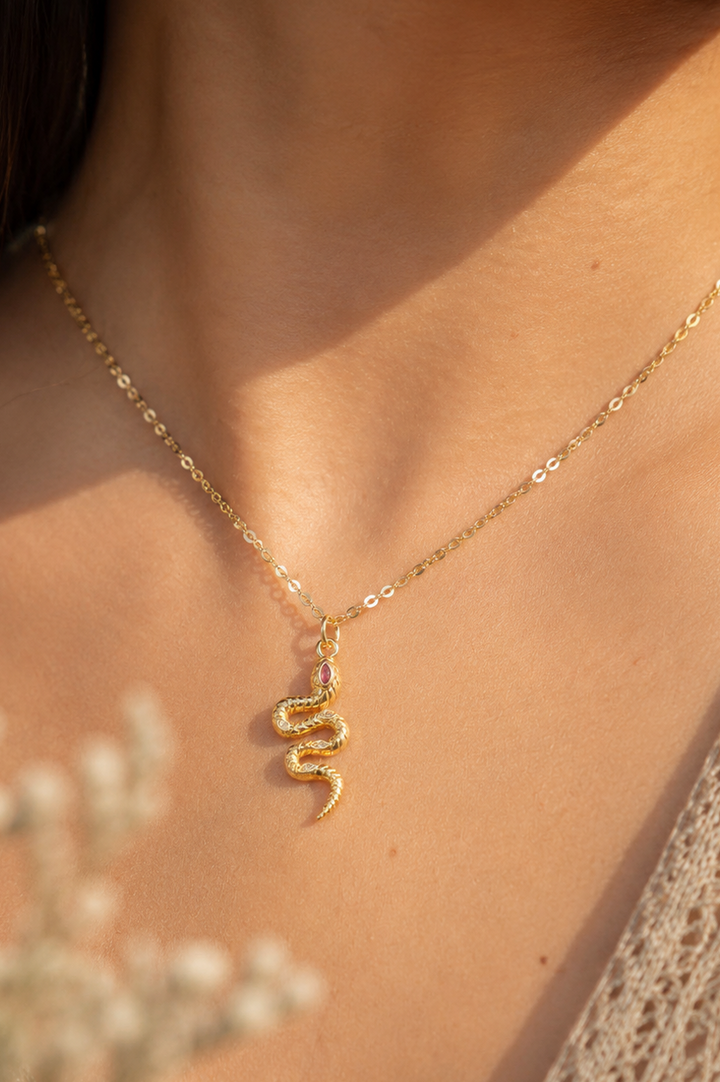 Naag Necklace- Gold plated
