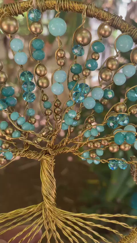 Turquoise tree of life .