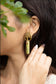 Tree of life crystal drop earrings