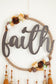 ‘Faith’ tassel dreamcatcher