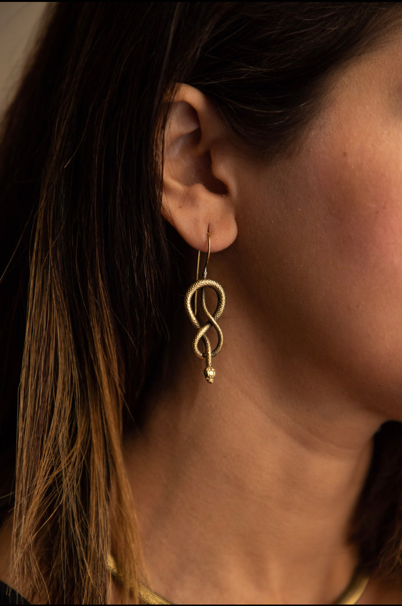 Shiva twister earrings