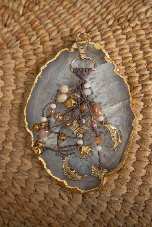 Earth bag charm